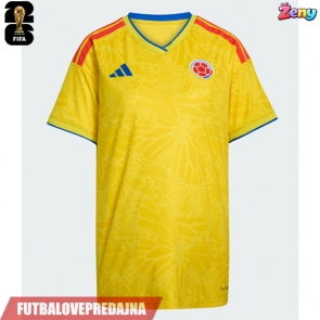 Lacne Ženy Futbalové dres Kolumbia MS 2026 Krátky Rukáv - Domáci